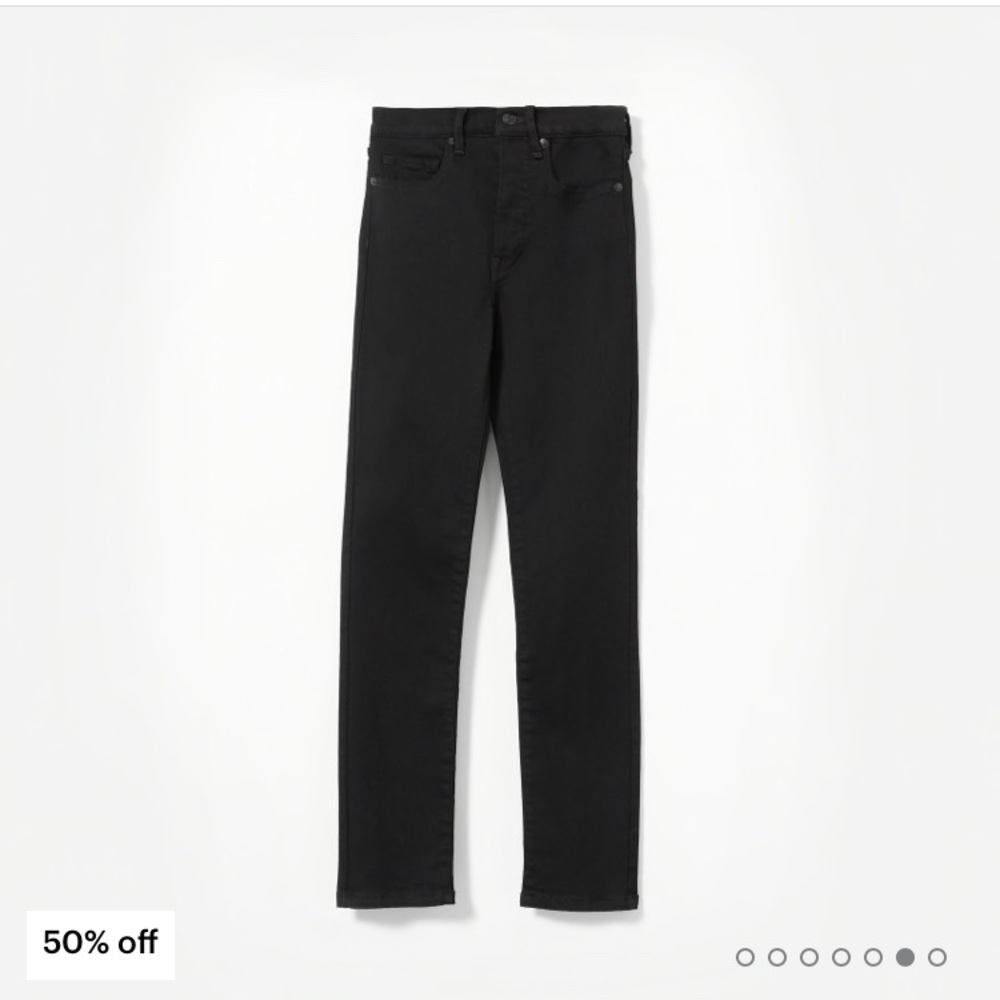 Everlane Cigarette Jeans - Raw Hem